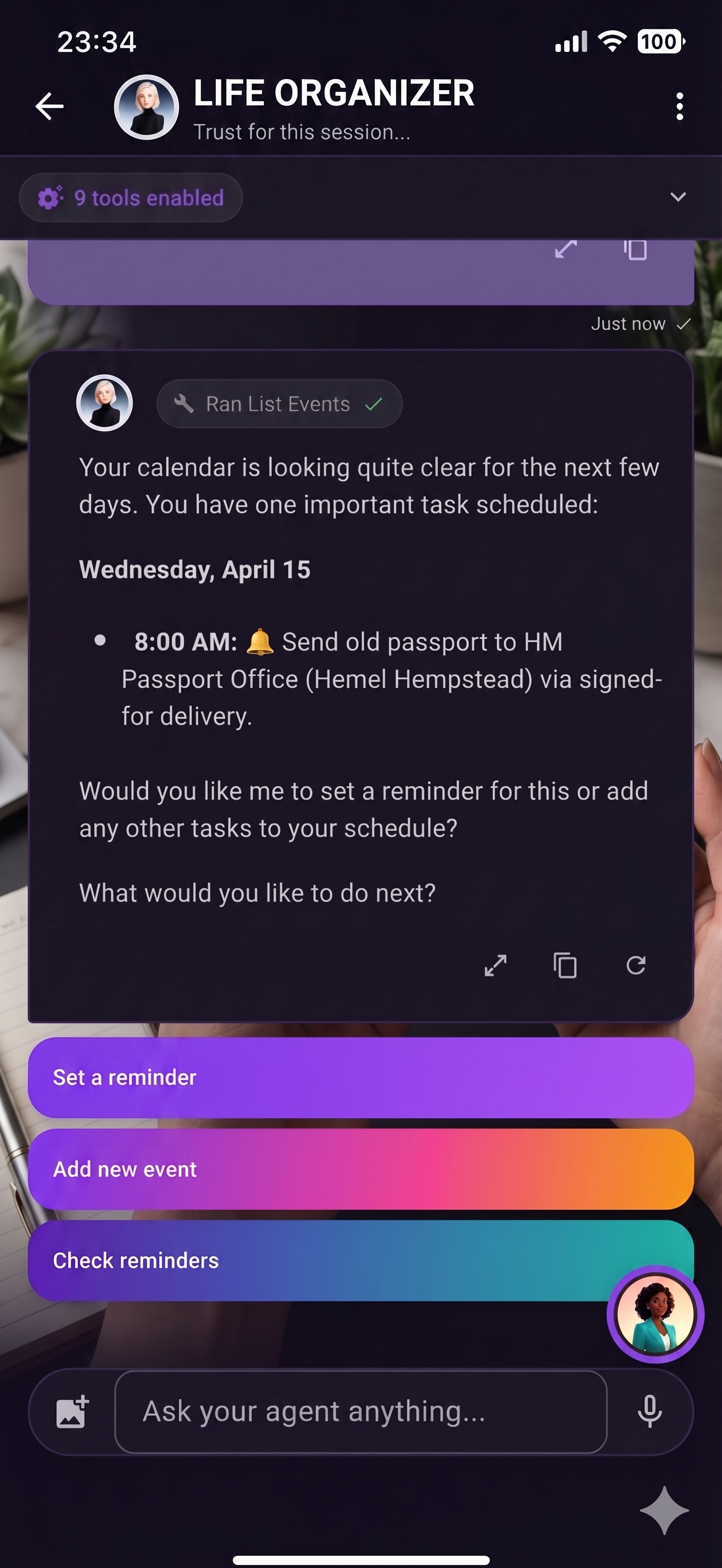 Autonomous Scheduling