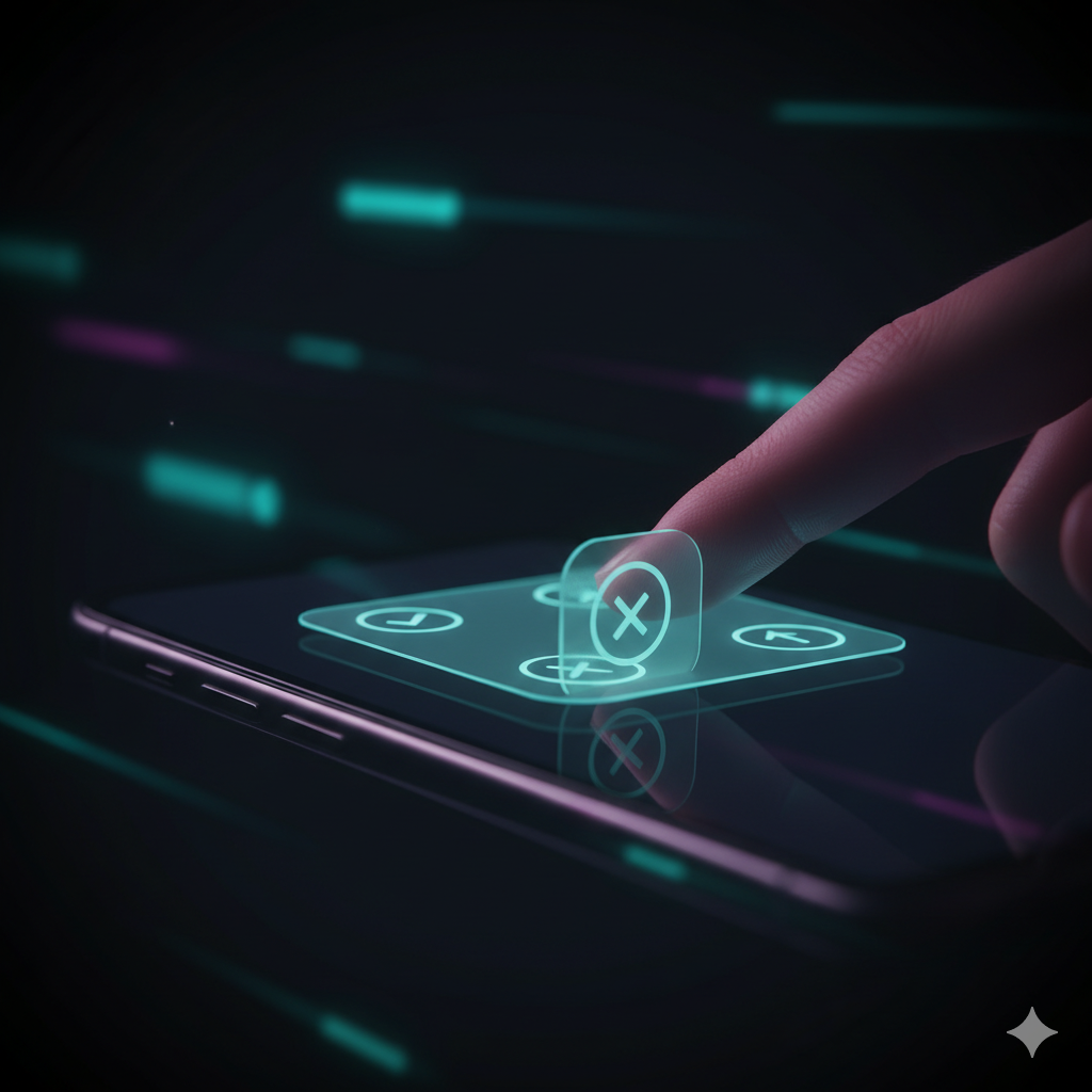 One tap approvals on mobile